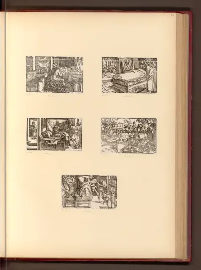 Buchillustration aus: Petrarcas Trostspiegel