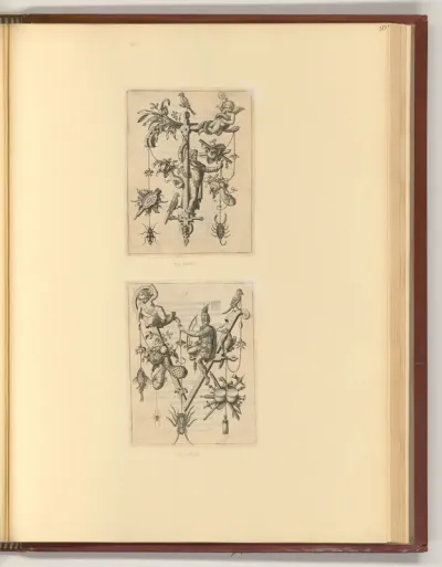 Buchstaben T und V