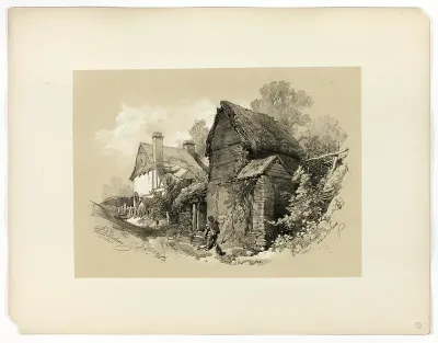 Buckland, Near Dorking, from Picturesque Selections
