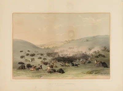 Buffalo Hunt, Surround