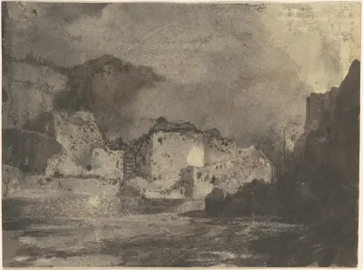 Buildings by Moonlight