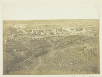 Buildings in Sebastopol, View Taken from the Redan