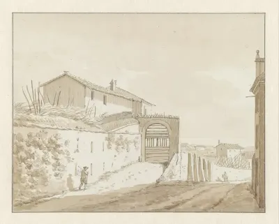 Buiten de Porta S. Sebastiano, Rome