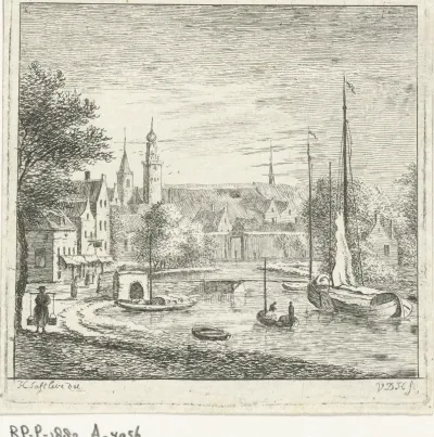 Buiten de Tolsteegpoort te Utrecht