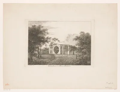 Buitenhuis van Kirchner nabij Hamburg