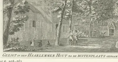 Buitenplaats Spruitenbosch in de Haarlemmerhout