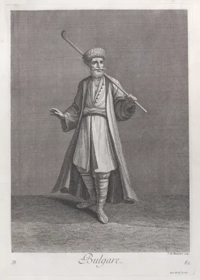 Bulgare, plate 82 from "Recueil de cent estampes représentent differentes nations du Levant"