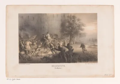 Bulgersteyn belegerd door de Noormannen