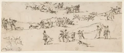 Bullbaiting in a Venetian Piazza