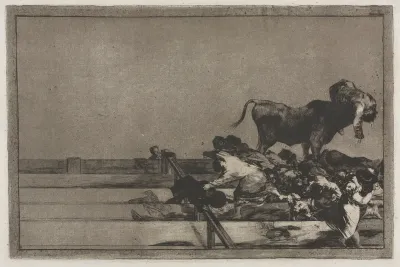 Bullfights:   Dreadful Events in the Front Rows of the Ring at Madrid and Death of the Mayor of Torrejon