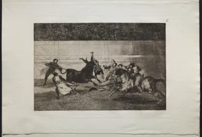 Bullfights:  The Death of Pepe Illo (2nd Composition)
