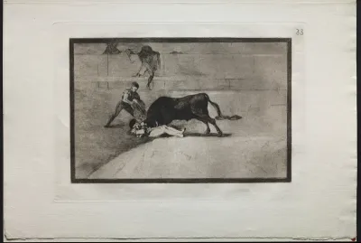 Bullfights:  The Unlucky Death of Pepe Illo, in the Ring at Madrid