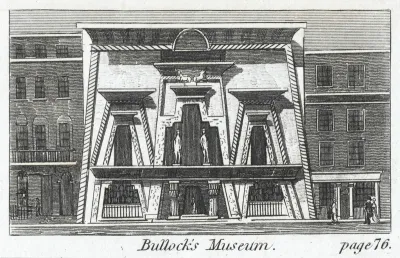Bullock's Museum, (Egyptian Hall or London Museum), Piccadilly