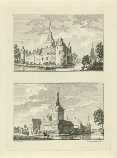 Burch te Kervenheim, 1743