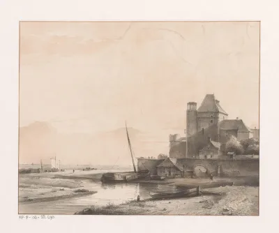 Burcht aan een rivier