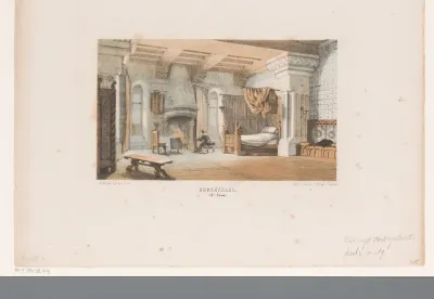 Burchtzaal, 12e eeuw