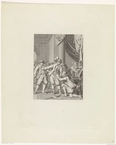 Burgemeester Aerschot beschermd door Ryhove, 1577