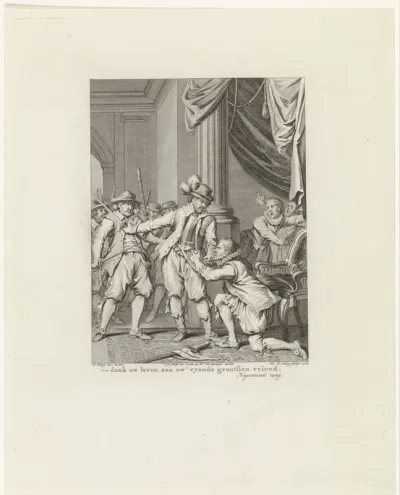 Burgemeester Aerschot beschermd door Ryhove, 1577