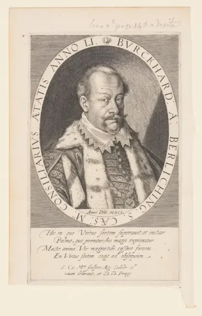 Burkhard von Berlichingen, Councilor to Rudolph II