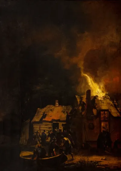 Burning House