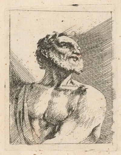 Bust of a Bearded Man