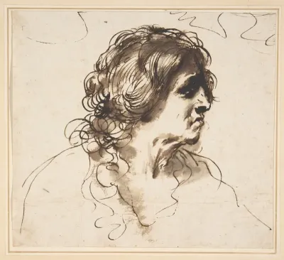 Bust of a Man Facing Right