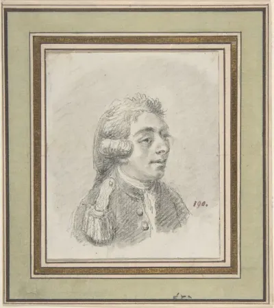Bust of a Man Facing Right