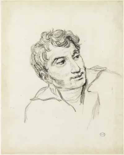 Bust of a Man, Head Turned to Right