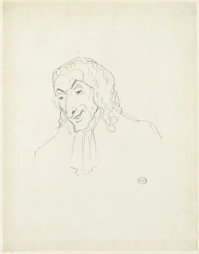 Bust of a Man with a Jabot