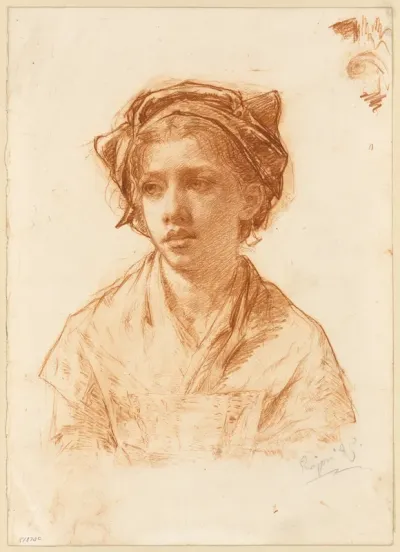 Bust of a Peasant Girl