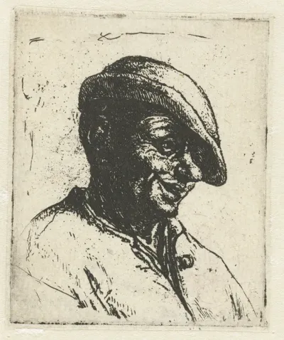 Bust of a Smiling Peasant