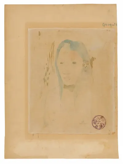 Bust of a Tahitian Woman