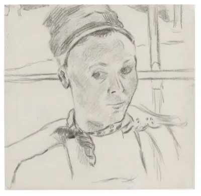 Bust of a Young Breton Woman (Possibly Marie Lagadu)