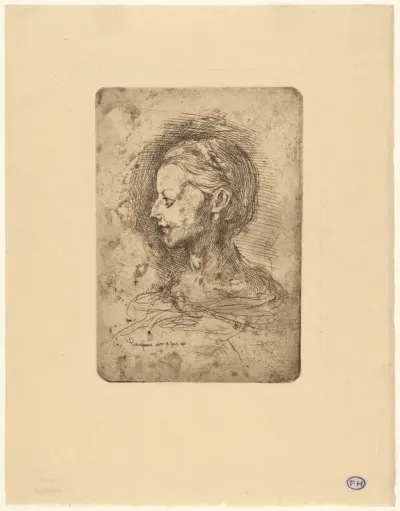 Bust of a Young Girl