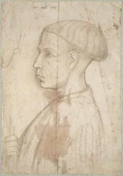 Bust of a Young Man in Profile