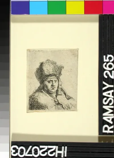 Bust of an old Man in a Fur Cap