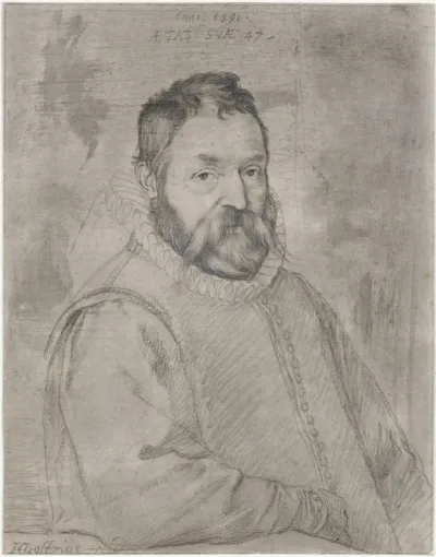 Bust portrait of Federico Zuccaro