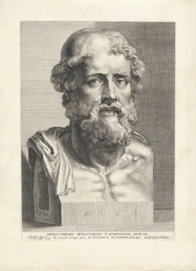 Buste van Demosthenes