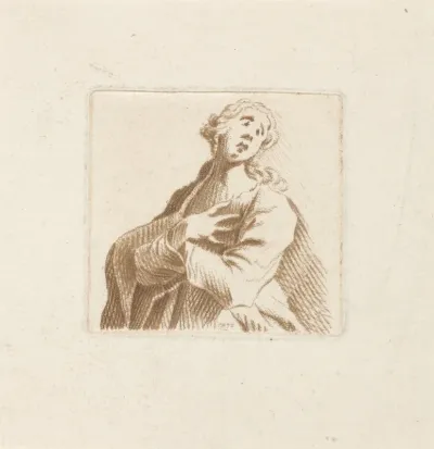 Buste van een vrouw, in wanhoop