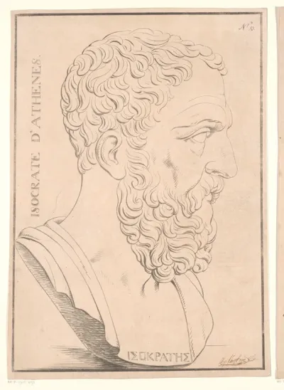 Buste van Isocrates
