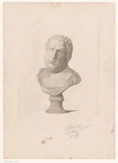 Buste van keizer Vitellius
