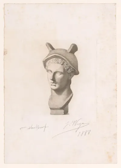 Buste van Mercurius