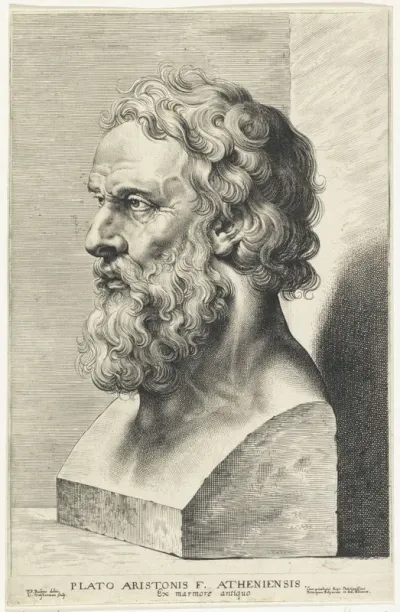 Buste van Plato