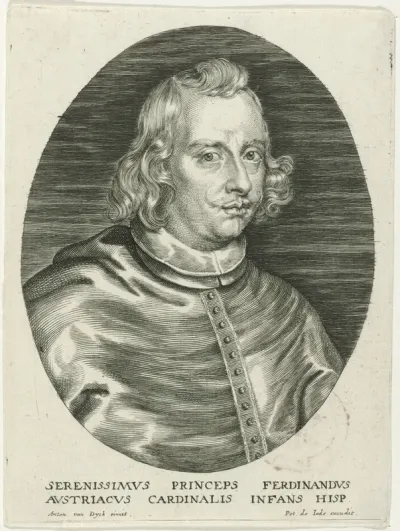Busteportret van Ferdinand van Oostenrijk