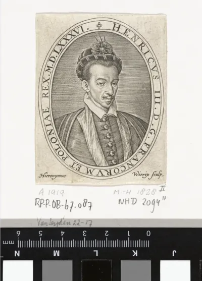 Busteportret van Hendrik III, koning van Frankrijk