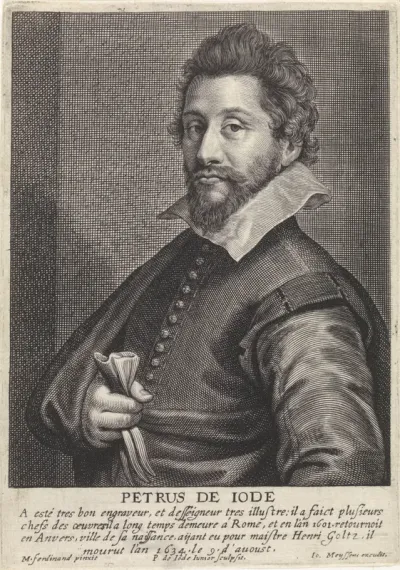 Busteportret van Pieter de Jode (I)