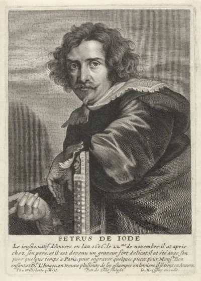 Busteportret van Pieter de Jode (II)