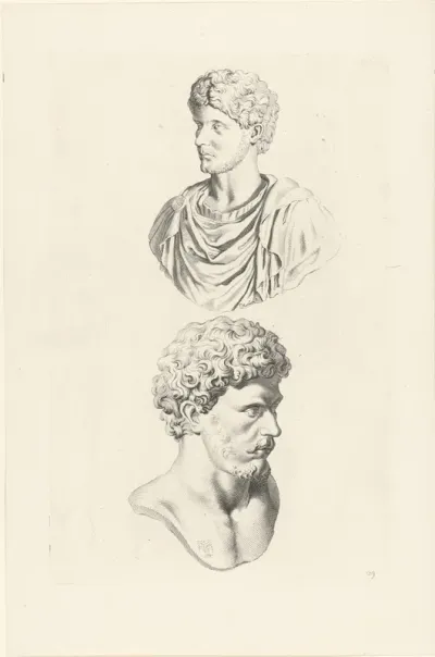 Bustes van Lucius Verus