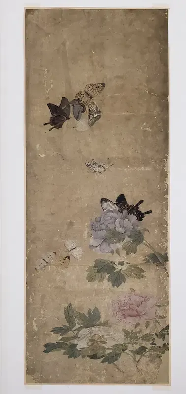 Butterflies and Peonies