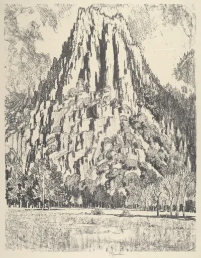 Buttresses, Yosemite